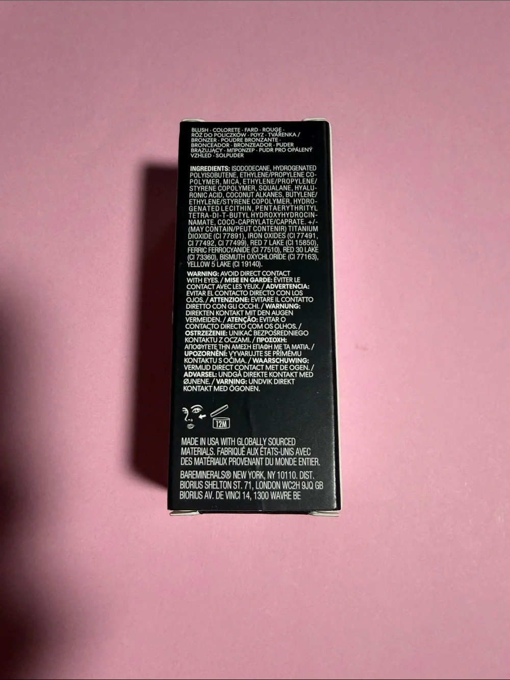 bareMinerals Complexion Rescue Blonzer Blush + Bronzer — Kiss of pink.|15ml